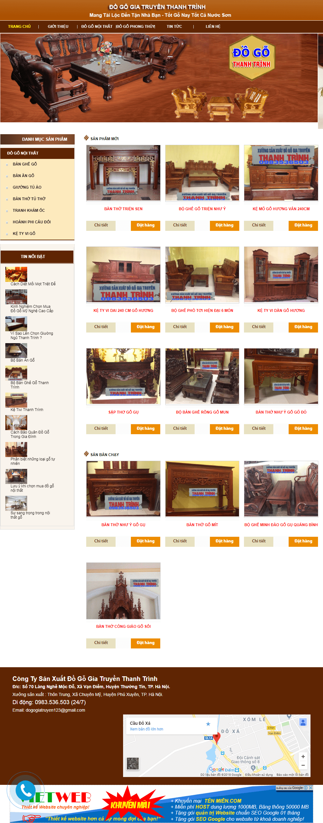 Thiết kế Web  dogogiatruyen.net